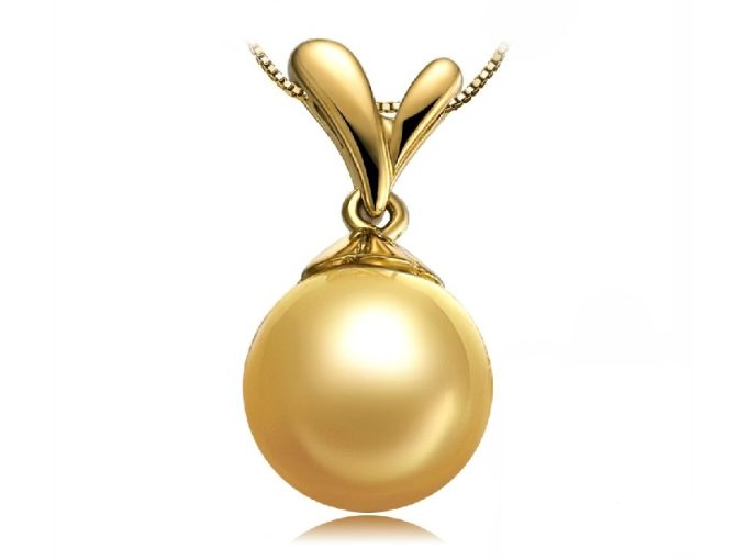 14K Gold South Sea Pearl Glenn Pendant