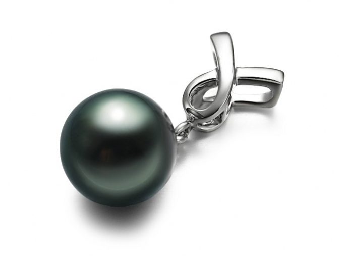 14K Gold Hale Tahitian Pearl Pendant 14K/18K Gold