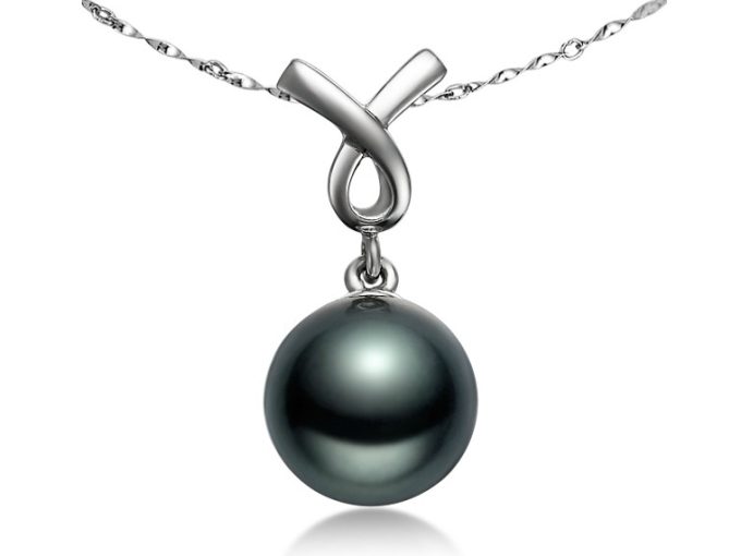 14K Gold Hale Tahitian Pearl Pendant 14K/18K Gold